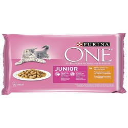 Purina one junior pollo gr.85x4