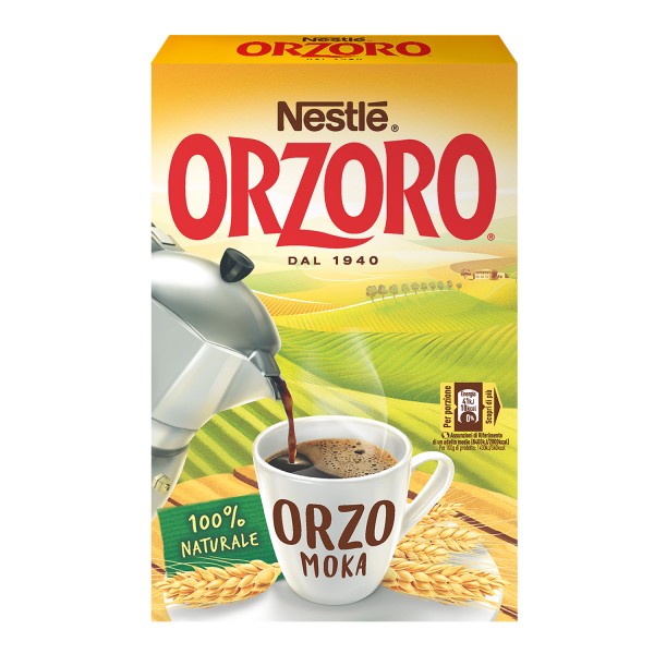 Nestlé Orzoro Caffè D'Orzo Macinato Per Moka gr, 500