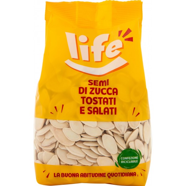 Life Lifeidee Semi Di Zucca Salati E Tostati gr. 250
