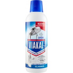 Viakal Detersivo Anticalcare Bagno e Cucina Classico Liquido 470 ml