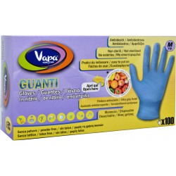 Vapa guanti in nitrile ambidestri tg.M.pz.100