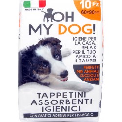 Oh my dog tappetino con adesico cani cm.60x90 pz.10