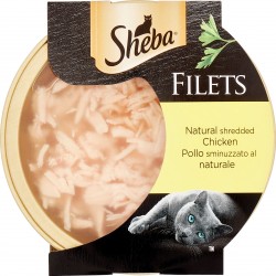Sheba Filets Pollo sminuzzato al naturale 60 g