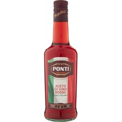 Ponti Aceto di Vino Rosso 100% Italiano 500 ml