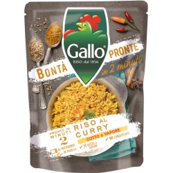 Gallo Bontà Pronte in 2 minuti Riso al Curry 250 g