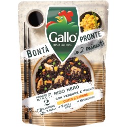 Gallo Bontà Pronte in 2 minuti Riso Nero con Verdure e Pollo 220 g