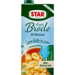 Star il mio Brodo di Manzo 1000 ml -30% sale