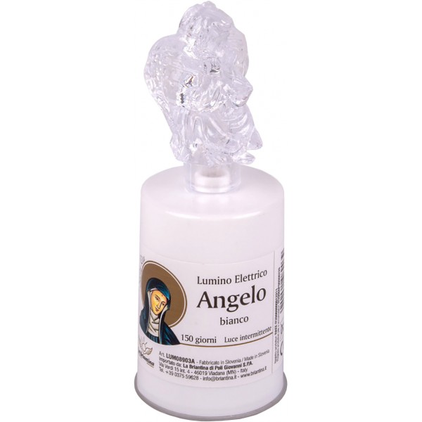 lumino angelo elettrico 150 gg bianco