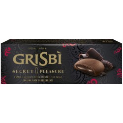 Grisbì Secret Pleasure Doppio Cioccolato Extra Fondente 70% 112 g