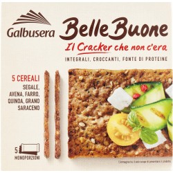 Galbusera BelleBuone il Cracker che non c'era 5 Cereali 5 x 40 g