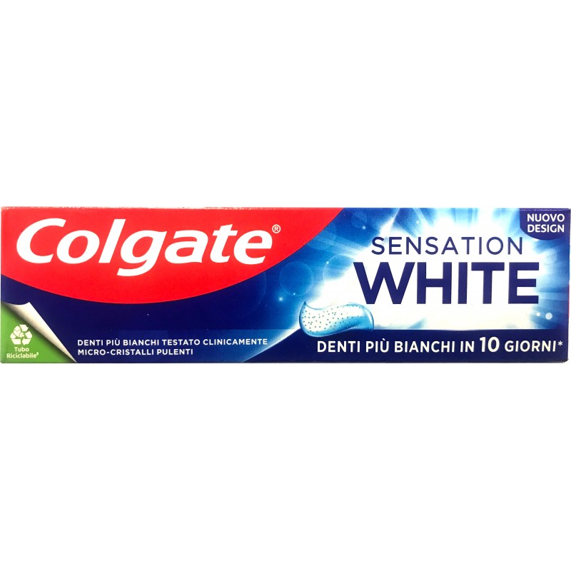 Colgate dentifricio sbiancante Sensation White 75 ml IV8981 Colgate dentifricio sbiancante Sensation White 75 ml IV8981