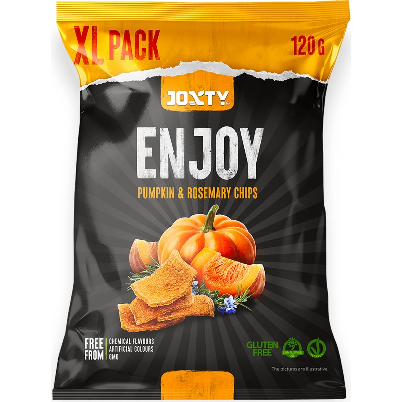 JOXTY chips zucca rosmarino xl gr 120