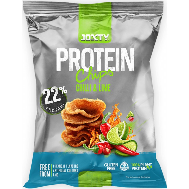 JOXTY chips protein 22 chilli/lime gr50