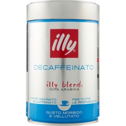 Illy caffe' decaffeinato macinato - gr.250