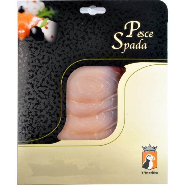 L'inedito pesce spada affumicato mastro gr.100 L'inedito pesce spada affumicato mastro gr.100