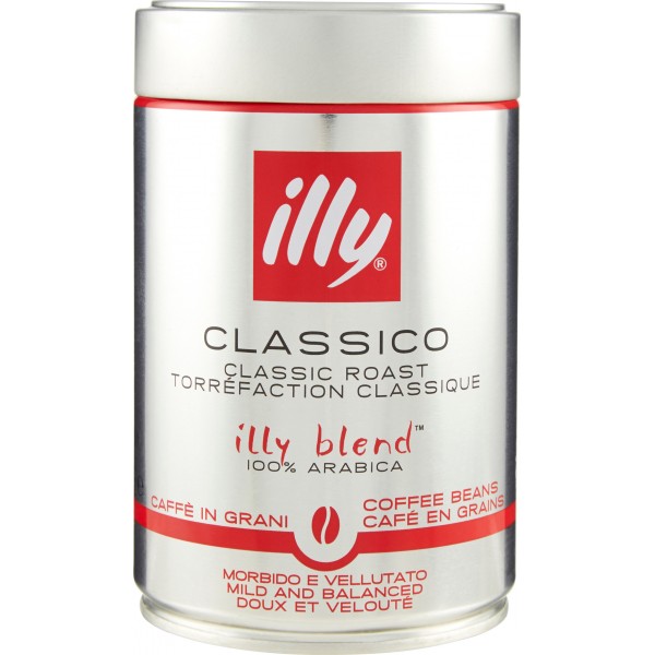 Illy Blend Grani Classico 100% Arabica Caffè 250 Gr