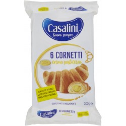 Casalini Cornetti crema pasticcera 6 x 50 g