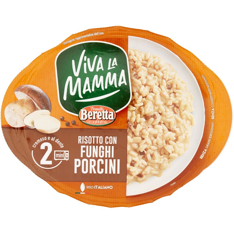 Mama Risotto viva la mamma risotto funghi porcin g250