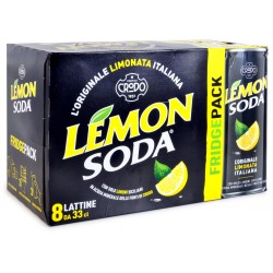 Lemonsoda lattina sleek cl.33x8 pack