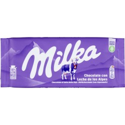 Milka tavoletta di cioccolato al latte delle alpi gr.100