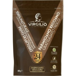Consorzio Virgilio parmigiano reggiano grattugiato 24 mesi gr.80