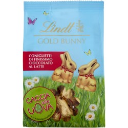 Lindt Gold Bunny Coniglietto Pasqua Cioccolato al latte Sacchetto 140g
