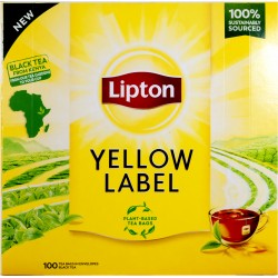 Lipton the yellow label classic x100 filtri