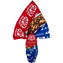 NESTLÉ KitKat Uovo di Cioccolato al Latte con inclusioni di Wafer e KitKat Bunny 230 g