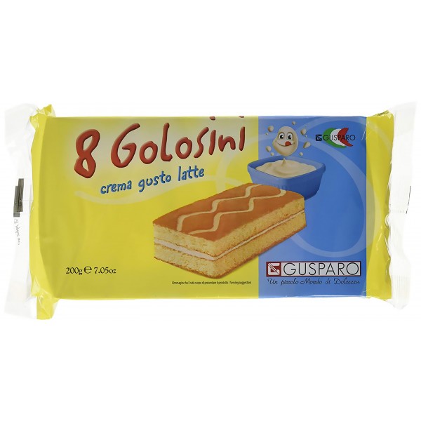Gusparo golosini al latte gr.200 x8 Gusparo golosini al latte gr.200 x8