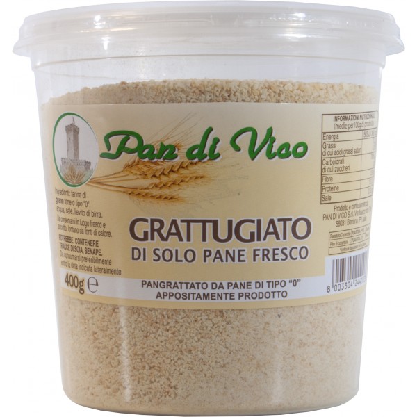 pan di vico pane gratt. vaschetta gr.400