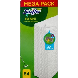 Panni catturapolvere Swiffer Dry, Mega Pack da 80 panni
