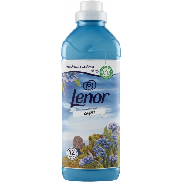 Lenor Ammorbidente Bucato Fresca Brezza di Capri 42 Lavaggi 966 ml Lenor Ammorbidente Bucato Fresca Brezza di Capri 42 Lavaggi 966 ml