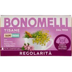 Bonomelli Tisane Regolarità 16 Filtri 32 g