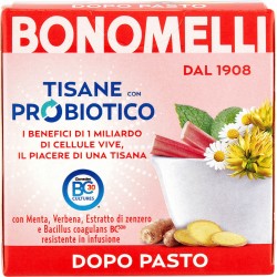 Bonomelli Tisana Probiotica Sgonfiante 10 filtri - Bonomelli - IT