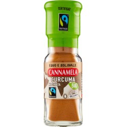 Cannamela Equo e Solidale Curcuma Macinata Bio 18 g