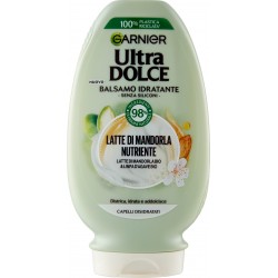 Garnier Ultra Dolce Latte di Mandorla, Balsamo Nutriente per Capelli Normali, 200 ml