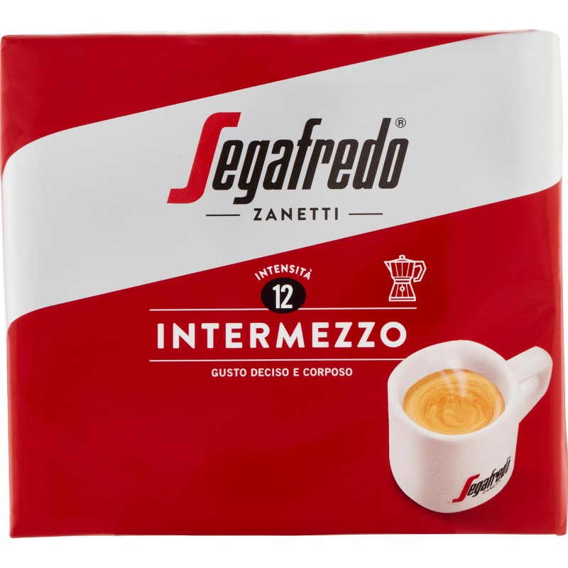 Segafredo Caffè Rosso Intermezzo gr. 250 Conf. da 2 Pacchetti