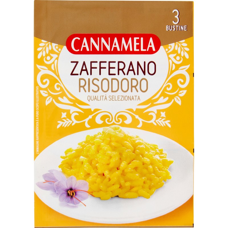 Cannamela Zafferano Risodoro Bustine 3 x 0 1 g Cannamela Zafferano Risodoro Bustine 3 x 0 1 g