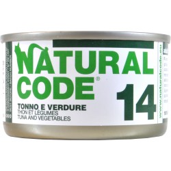 Natural code tonno e verdure gr.85