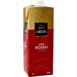 Ortis vino rosso italia brick lt.1