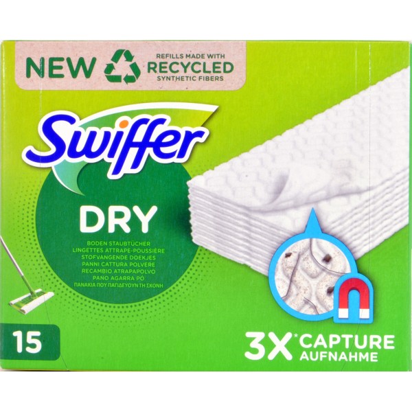 swiffer panni cattura polvere x15