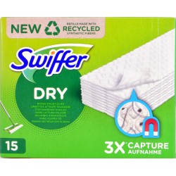 Swiffer Dry Panni Cattura Polvere per Scopa Swiffer - Ricarica...
