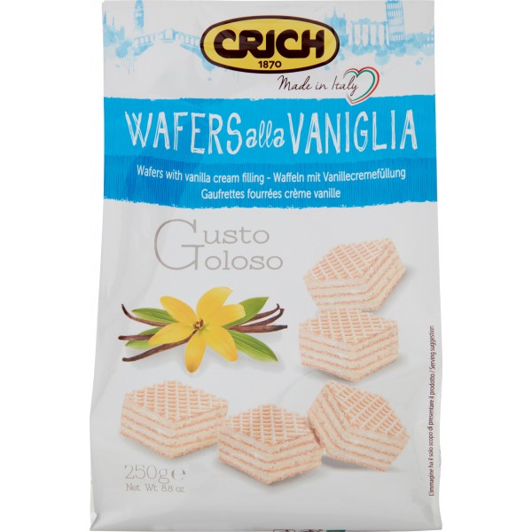 Crich Wafers alla Vaniglia 250 g
