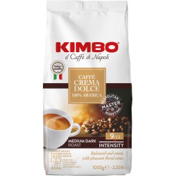 Kimbo crema caffe dolce 100% arabica kg.1