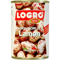 Logrò fagioli borlotti lamon lessati gr.400