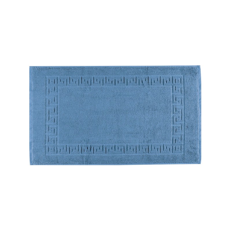 Somma Tappeto Bagno Origami Scendidoccia 50x80 Cm – Colore Argilla, Antiscivolo, Certificato Oeko-tex, Made In Italy, Qualità Jacquard