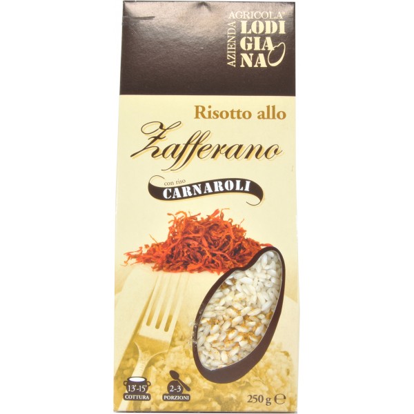 Lodigiana risotto zafferano gr250 Lodigiana risotto zafferano gr250