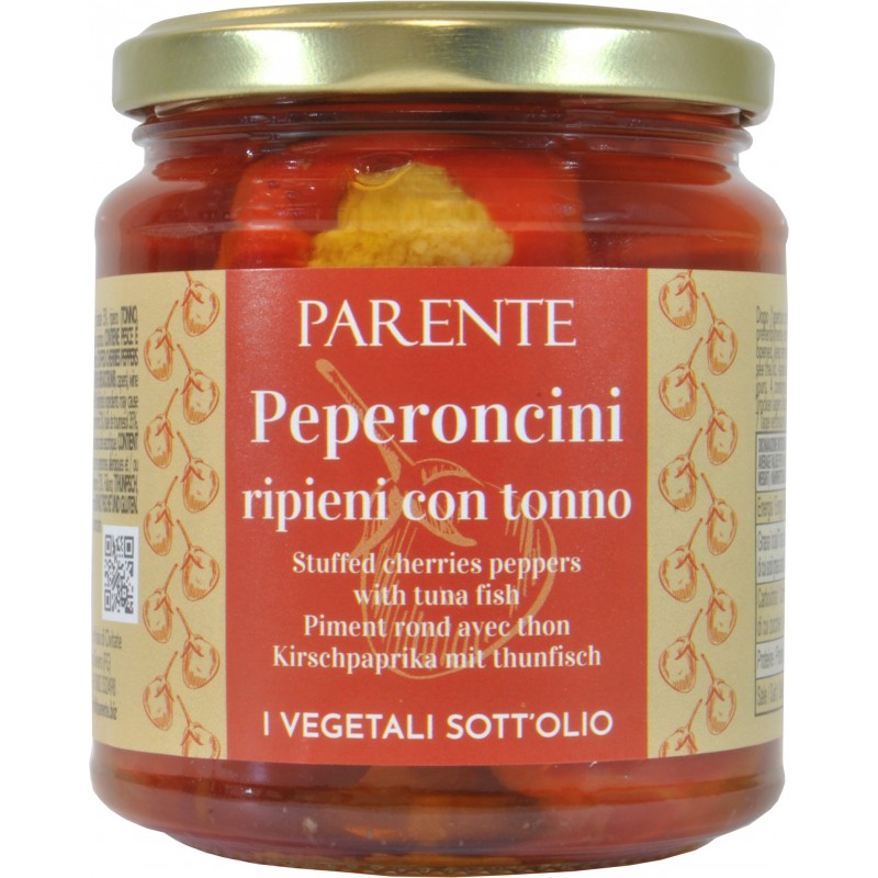 Parente peperoncini ripieni al tonno gr.280