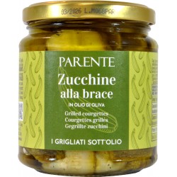 Parente zucchine alla brace in olio di oliva gr.280
