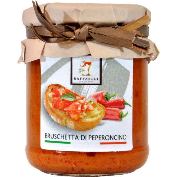 Raffaelli bruschetta peperoncino gr.180 Raffaelli bruschetta peperoncino gr.180